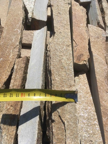 Горбушка златолит золотистый для облицовки купить в Барабинске