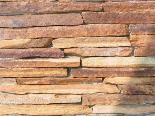 Горбушка златолит золотистый для облицовки купить в Барабинске