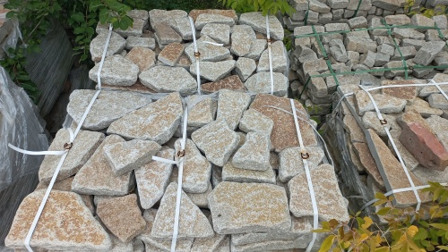 Гранитный плитняк галтованный для парковки купить в Барабинске