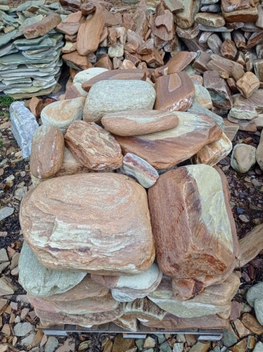 Златолит жёлтый, жёлто-зелёный глыбки и валуны для ланшафтного дизайна купить в Барабинске