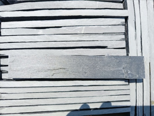 Плитка чёрная из натурального камня фасадная 30 см * 5 см, толщина 7 мм -30 мм купить в Барабинске